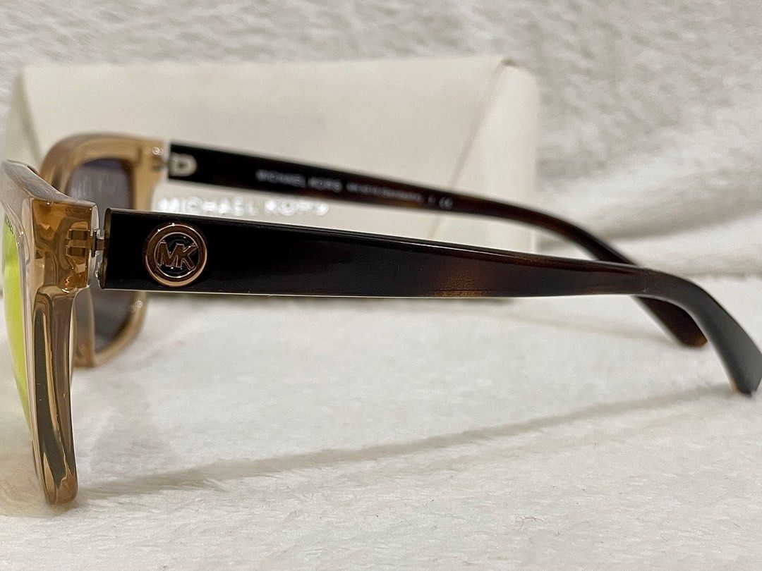 Michael Kors Sandestin (Category: Sunglasses & Eyewear) located in Cavite. Submitted by lam_decluttering (Listing ID 1218255042, Image 3). Description: Michael Kors MK6016 SANDESTIN Glossy brown Tortoise / Orange Mirror • almost new • no scratches or any issues • RFS: decluttering.
