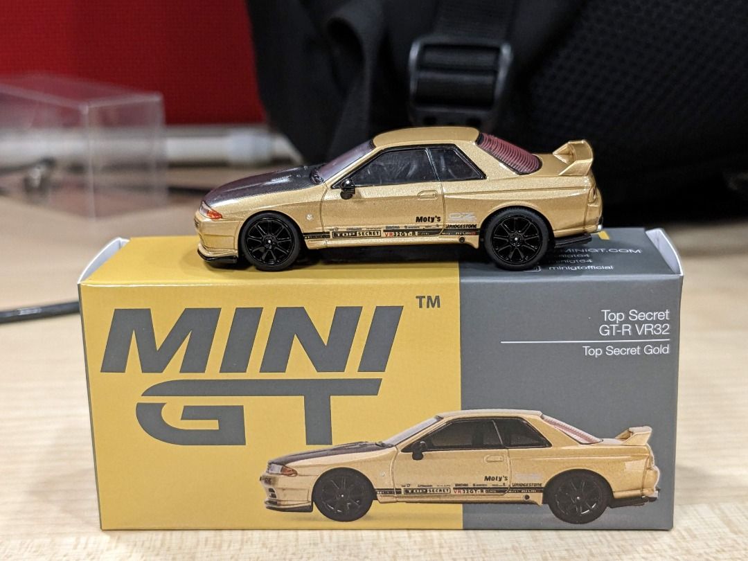 Mini GT Top Secret Nissan Skyline GT-R VR32 GTR R32 Gold #431