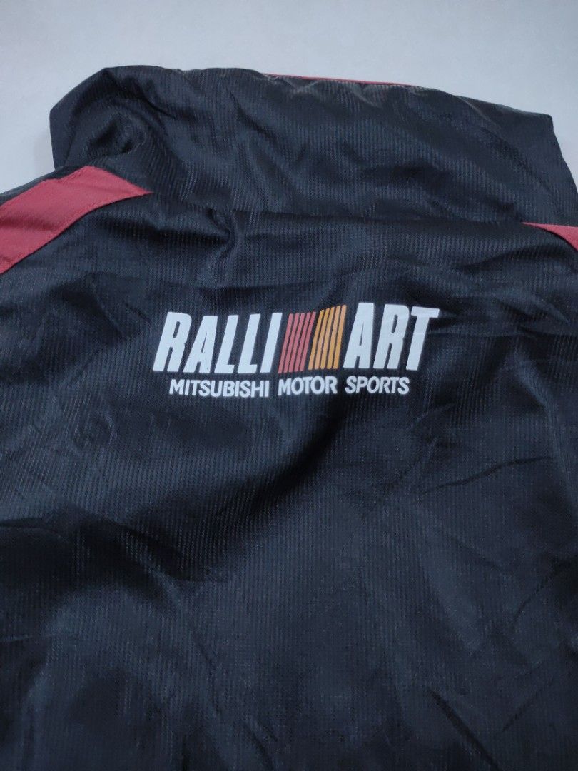 Lancer Evolution Ralliart Jacket MITSUBISHI RALLI ART RACING WINDBREAKER JACKET, Men's Fashion, Coats ...