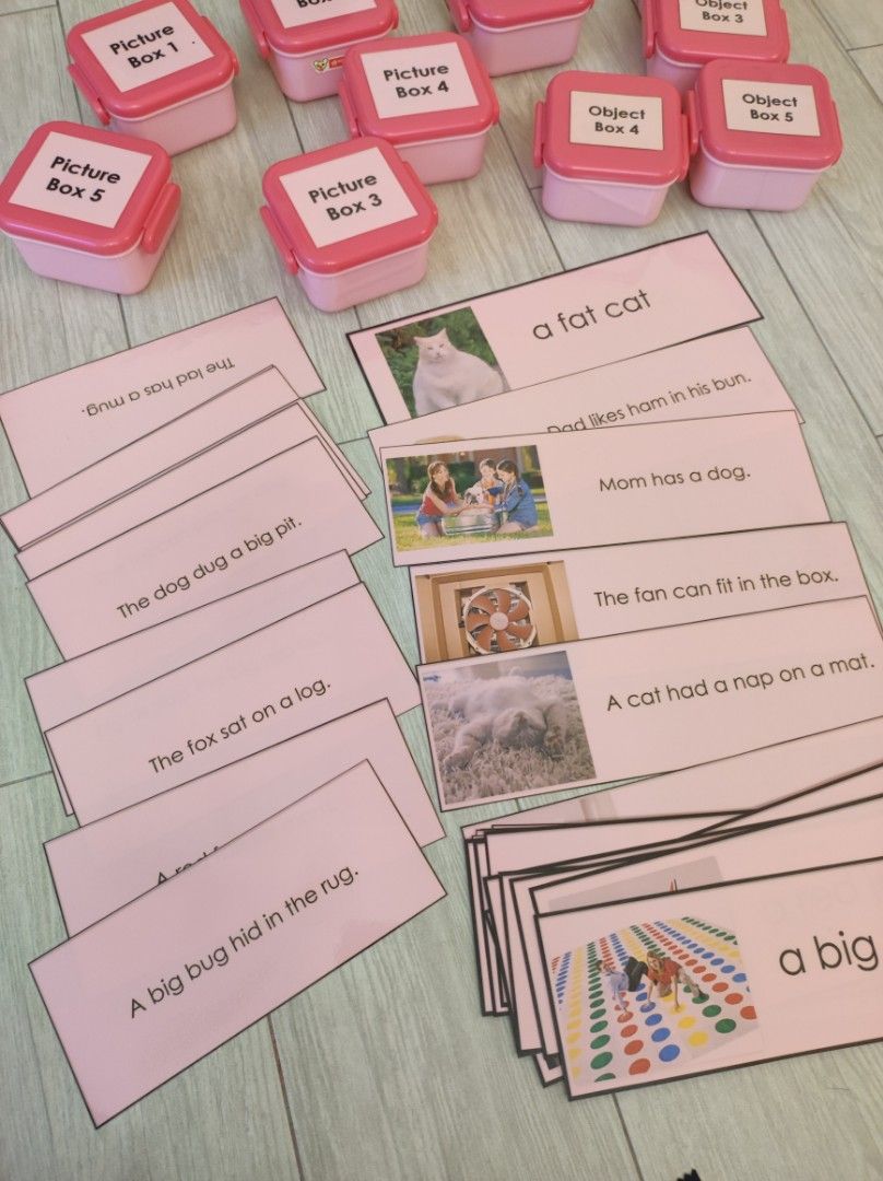 Montessori Phonics learning, Hobbies &amp; Toys, Books &amp; Magazines ...