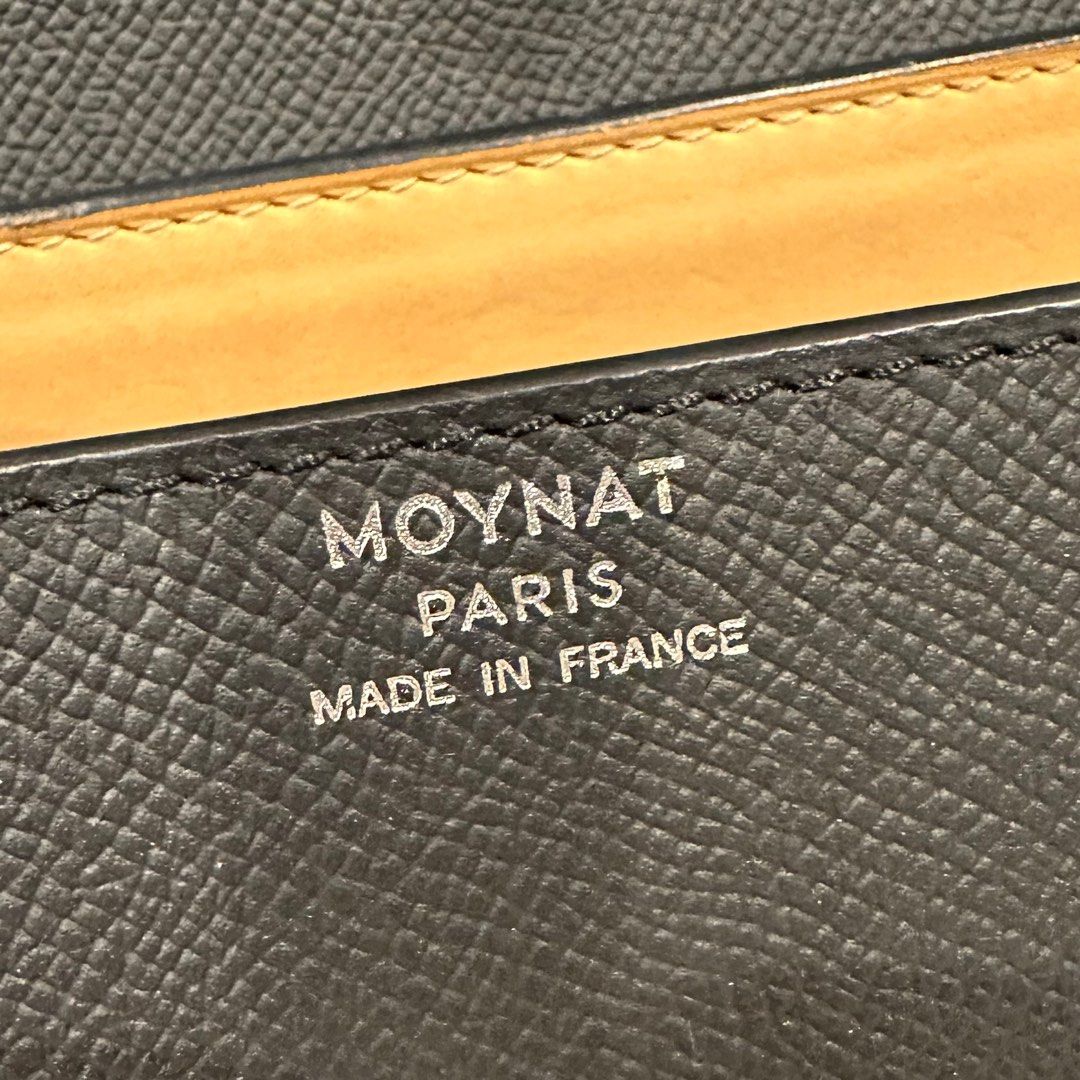 Gabrielle leather handbag Moynat Paris Black in Leather - 31534735