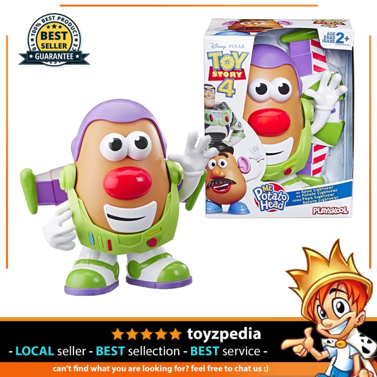 Mr Potato Head Disney/Pixar Toy Story 4 Spud Lightyear Figure Toy for Kids  Aged 2 and Up, Hobbies & Toys, Toys & Games on Carousell