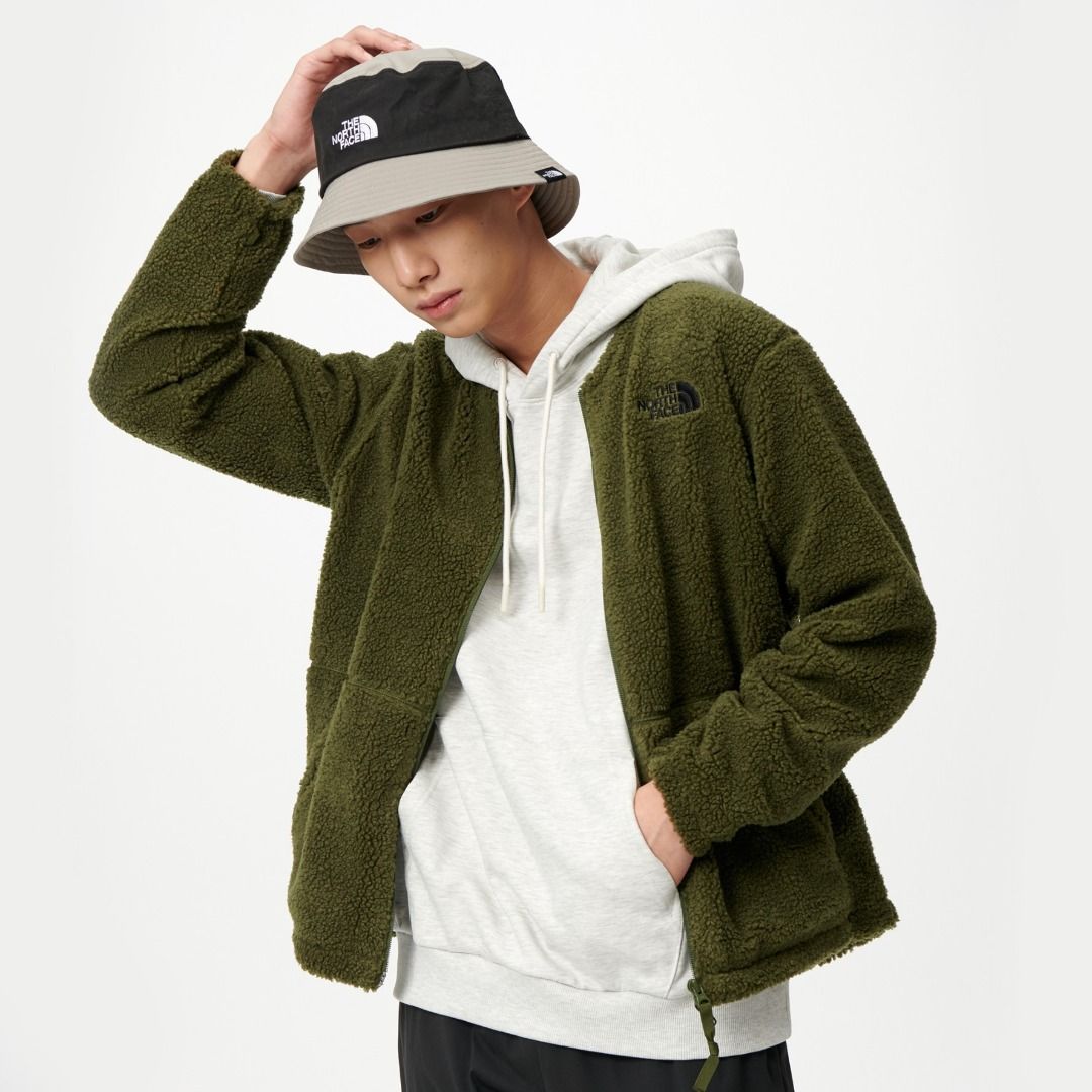 North face cardigan mens discount