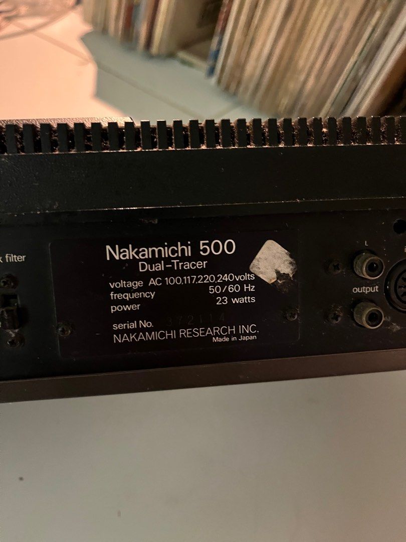 nakamichi 500 dual tracer kaset cassette deck, Hobbies & Toys, Music ...