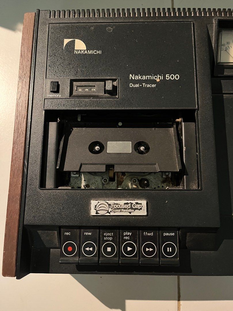 nakamichi 500 dual tracer kaset cassette deck, Hobbies & Toys, Music ...