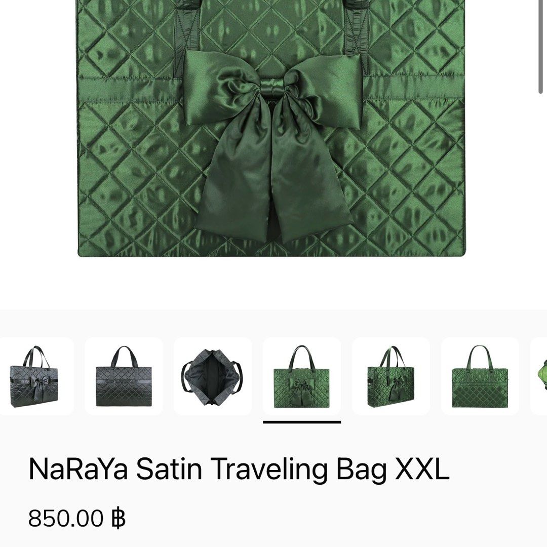 NaRaYa Satin Traveling Bag XXL