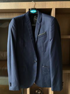 Navy Blue Coat Blazer