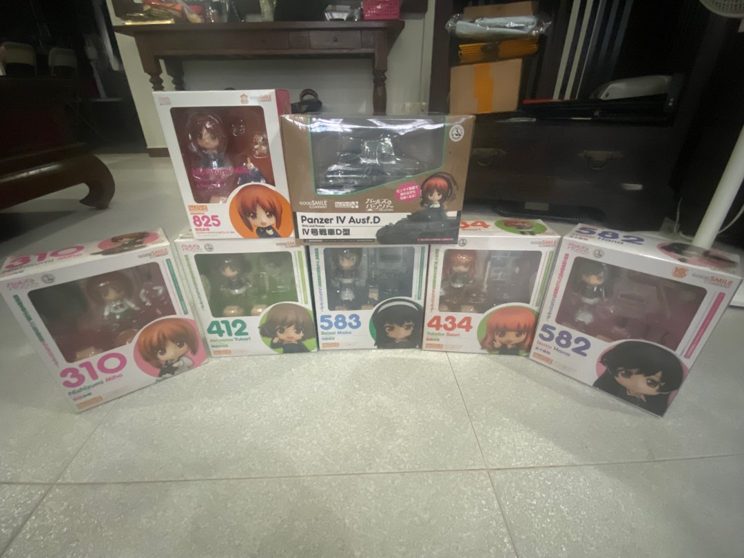 Nendoroid Bundle) Girls Und Panzer - Garupan Nendoroid - Miho, Yukari,  Saori, Hana, Mako, Panzer IV Ausf. F, Hobbies & Toys, Toys & Games on  Carousell