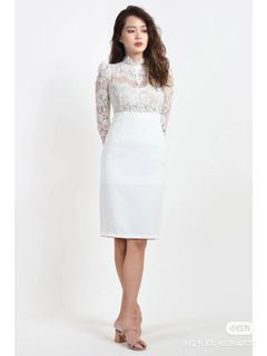 New - white lace dress