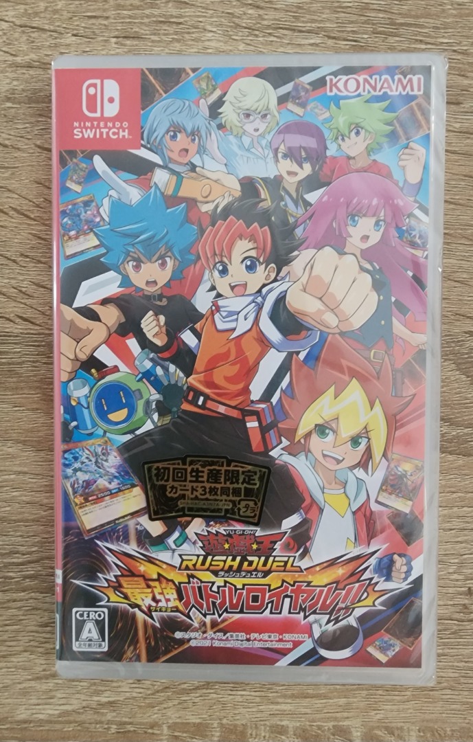 Jeu Yu-Gi-Oh! Rush Duel: Dawn Of The Battle Royale - Nintendo Switch - Comme Neuf - Région Libre
