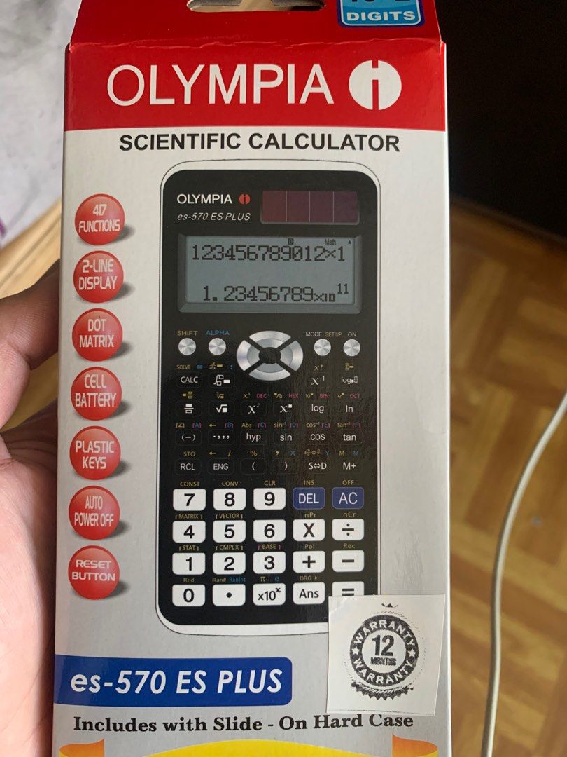 Calculator es deals 570