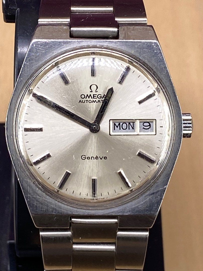 Omega Geneve Automatic Day/Date Ref.166.0125, 男裝, 手錶及配件, 手錶 Carousell