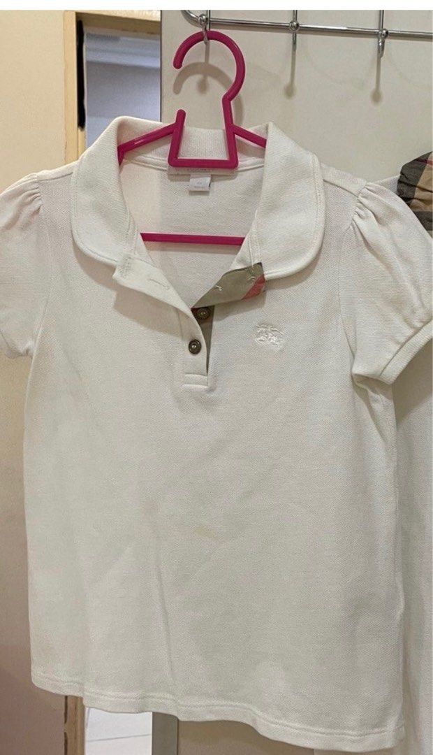 Burberry polo deals shirt kids