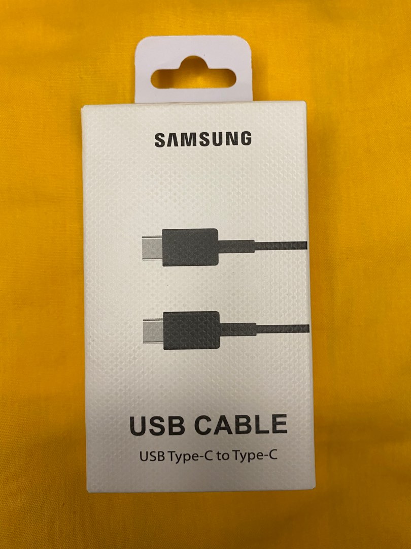 Original samsung TYPE C to TYPE C CABLE, Mobile Phones & Gadgets ...