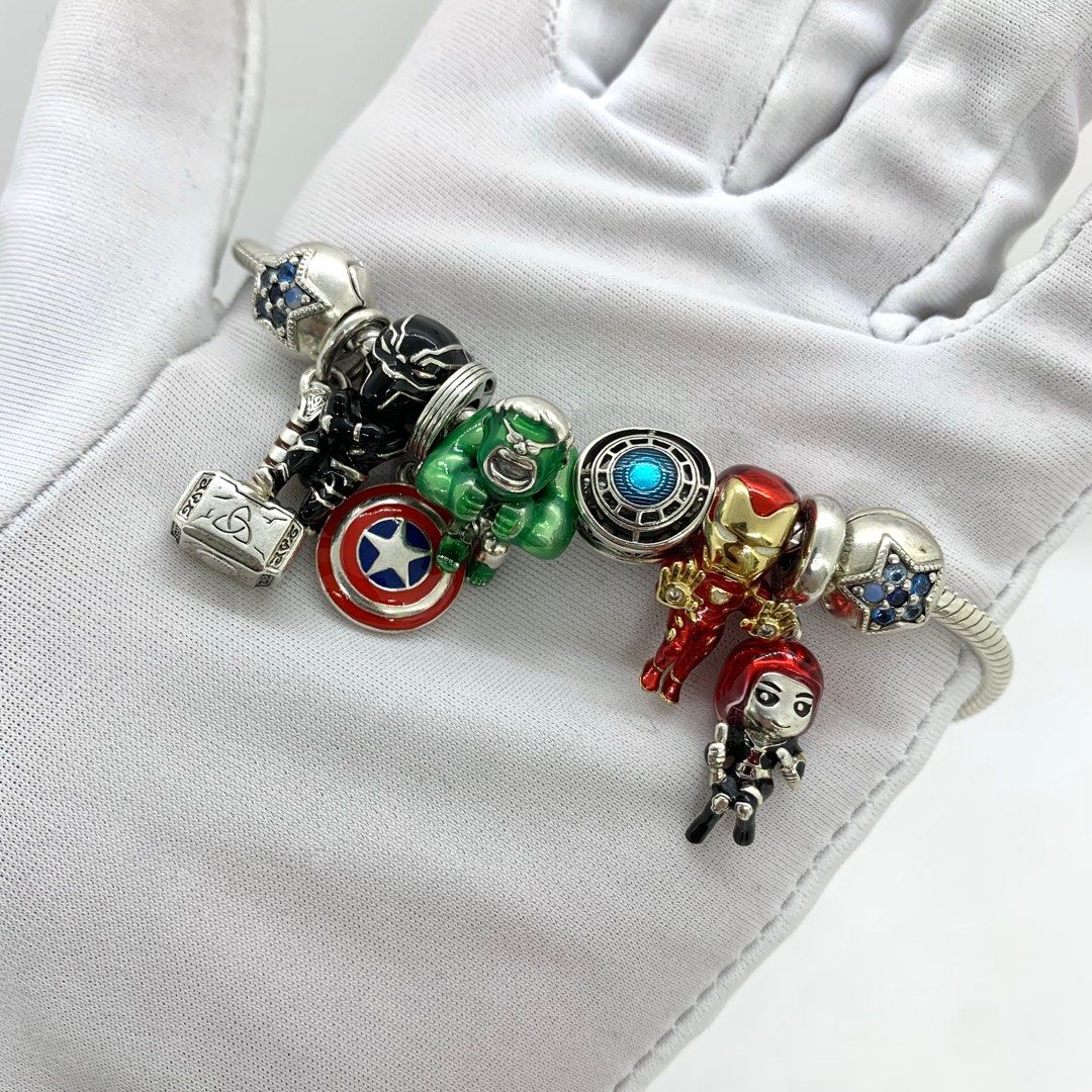 Pandora launch Marvel charms and bracelets featuring Hulk, Iron Man and  Black Widow - Manchester Evening News