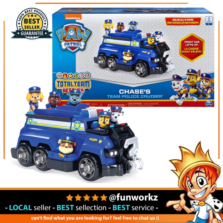 Paw patrol total team rescue sale