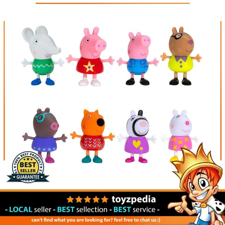 Freddy fox hot sale peppa pig figure