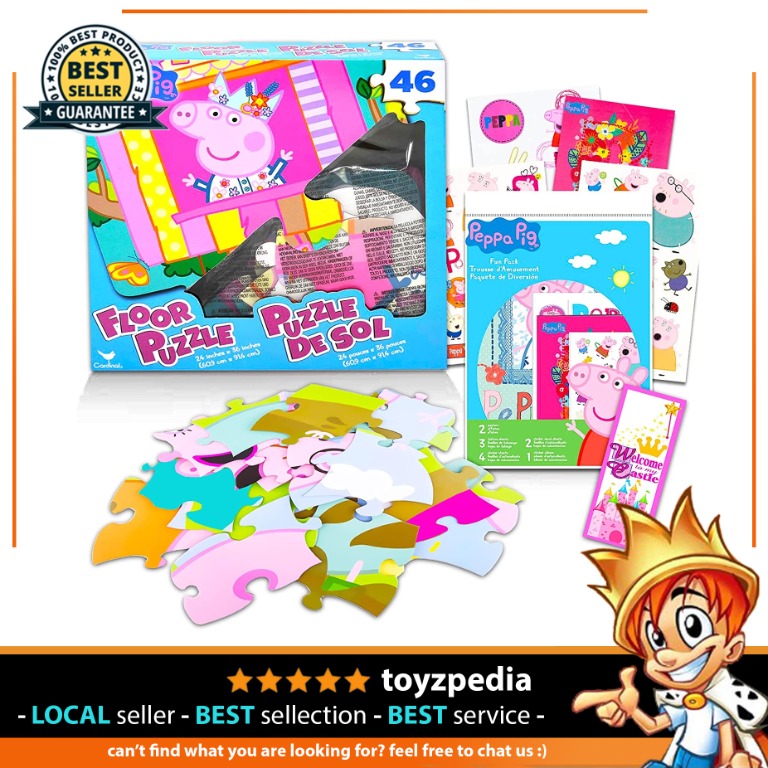 Livre d'activité 3- 6 ans 100% jeux Peppa pig Neuf avec son crayon His
