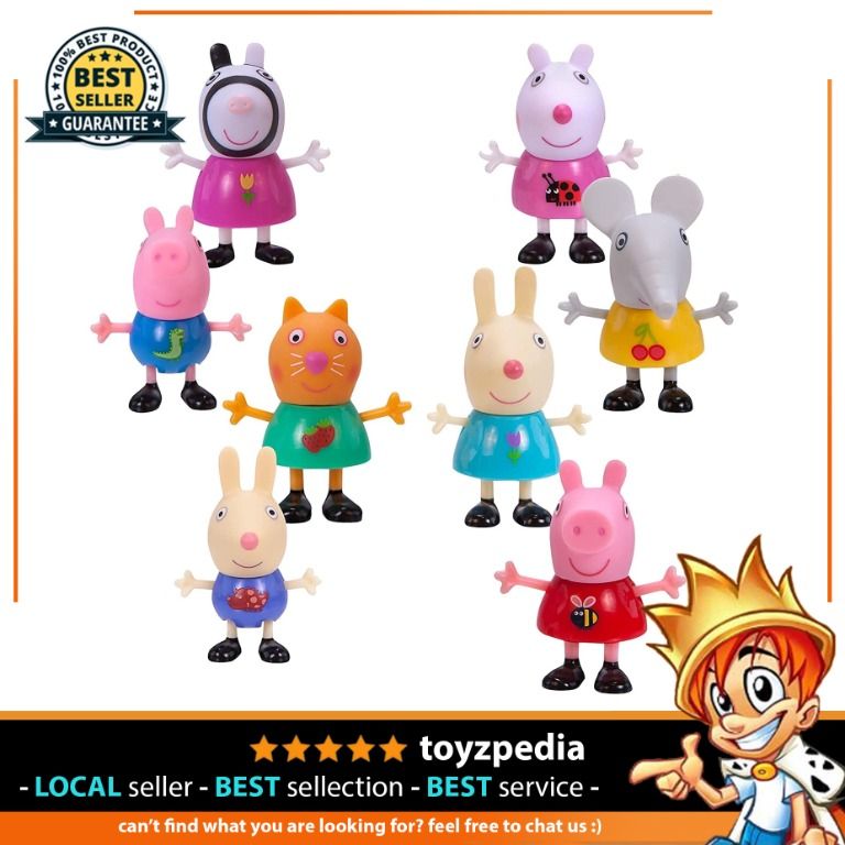 Peppa Pig Forever Friends Figure (8 Pack), Hobbies Toys, Toys