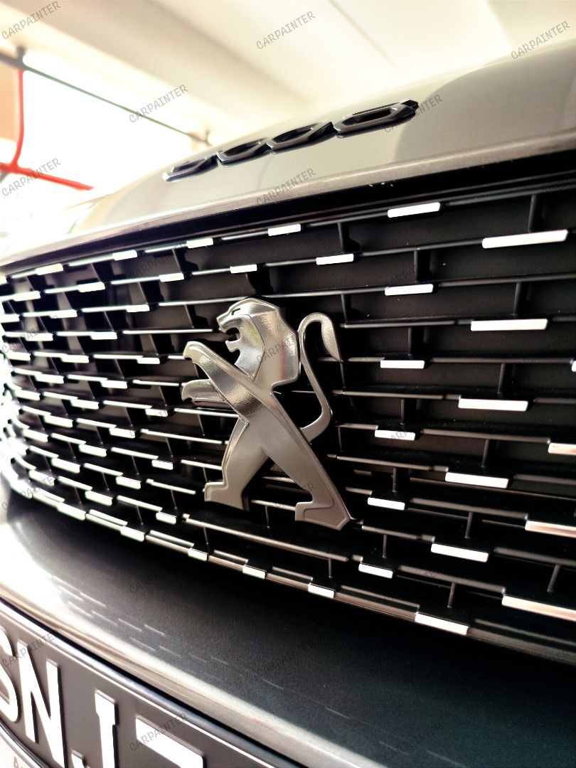 Peugeot 5008 Logo Emblem Plastic Dip Spray Service Plastidip Hyperdip ...