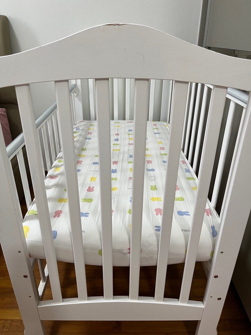 Picket & Rail Solid wood baby cot, Babies & Kids, Baby Nursery & Kids