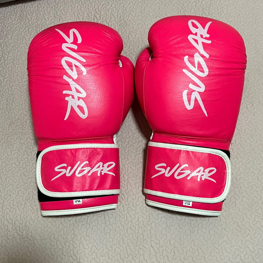 Pink Boxing Glove 12oz, Sports Equipment, Other Sports Equipment and Supplies on Carousell