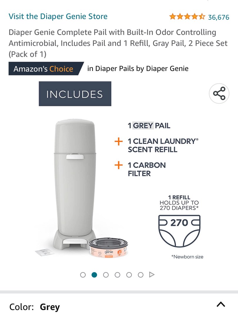 Playtex Diaper Genie (diaper pail) on Carousell