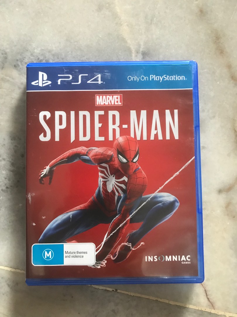 PS4 MARVEL SPIDERMAN / SPIDER MAN - USED PS4 GAME, Video Gaming, Video  Games, PlayStation on Carousell