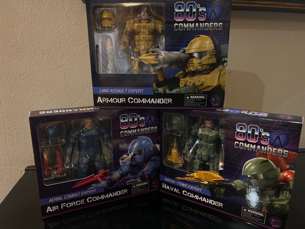 Ramen Toy 80s commanders 3rd party centurions power extreme Air Force