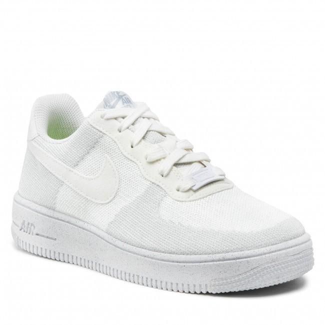 Nike air force sale 1 flyknit women's white