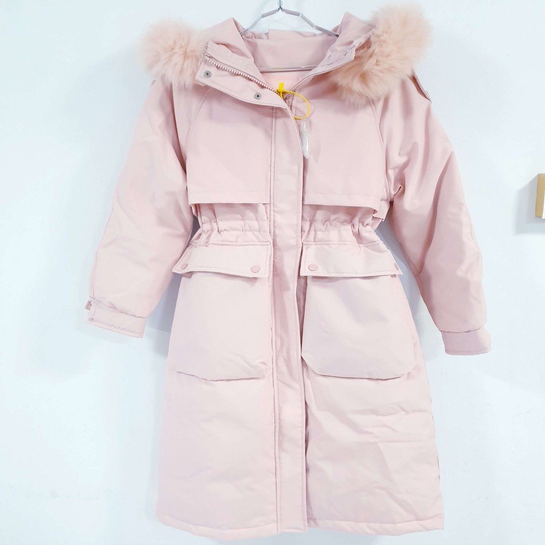 Real fur new arrivals hood coats