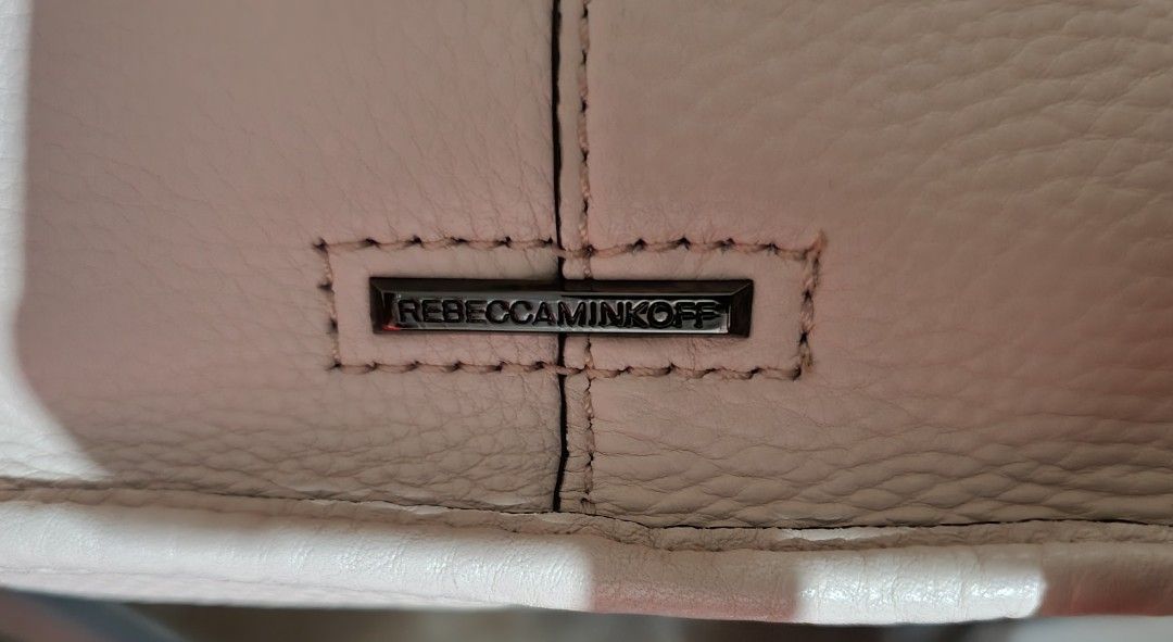 Rebecca minkoff unlined outlet feed bag with whipstitch