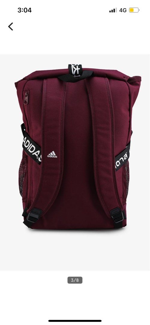 Red adidas sale backpack