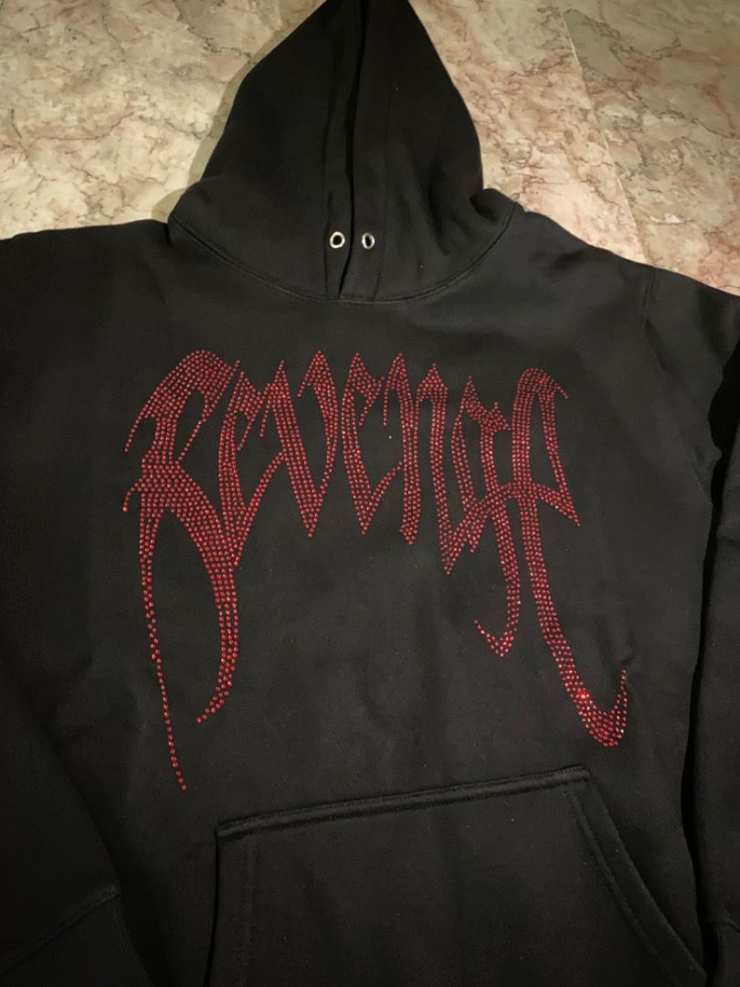 Revenge glitter hoodie shop