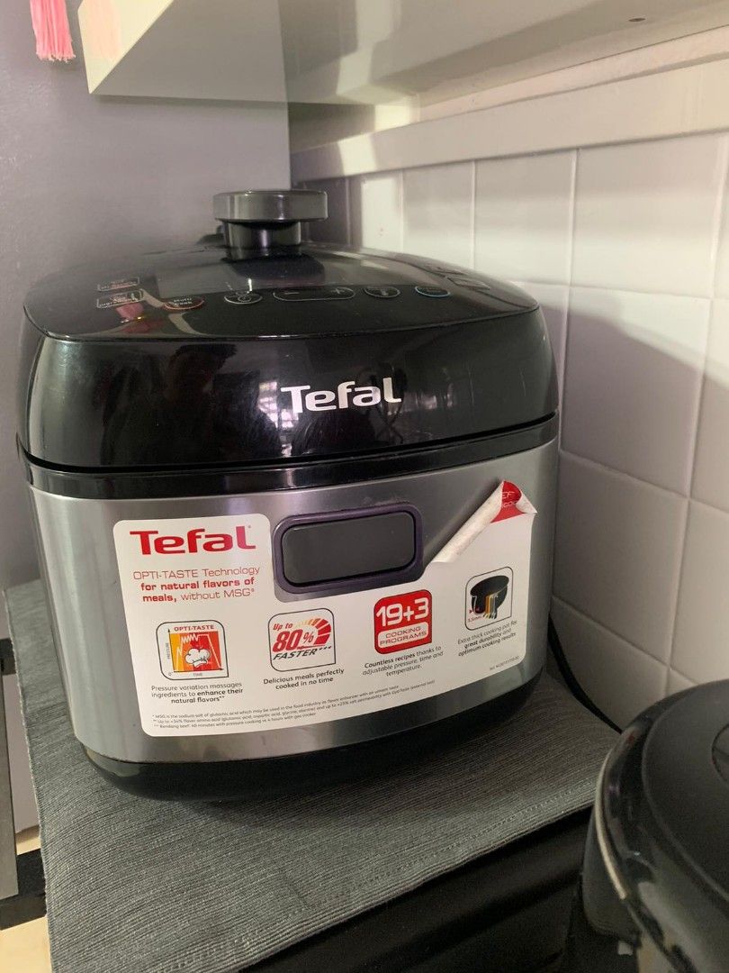 Rice cooker + TV console ikea + lounge chair from ikea, TV & Home