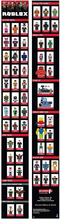  Roblox Action Collection: from The Vault 20 Figure Pack  [Includes 20 Exclusive Virtual Items] for 6 years and up, includes One  Collector's Set : Toys & Games