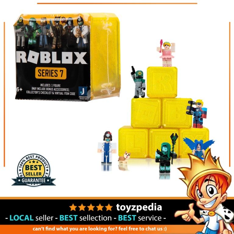 Roblox Action Collection - Series 10 Mystery Figure 6-Pack [Includes 6  Exclusive Virtual Items]