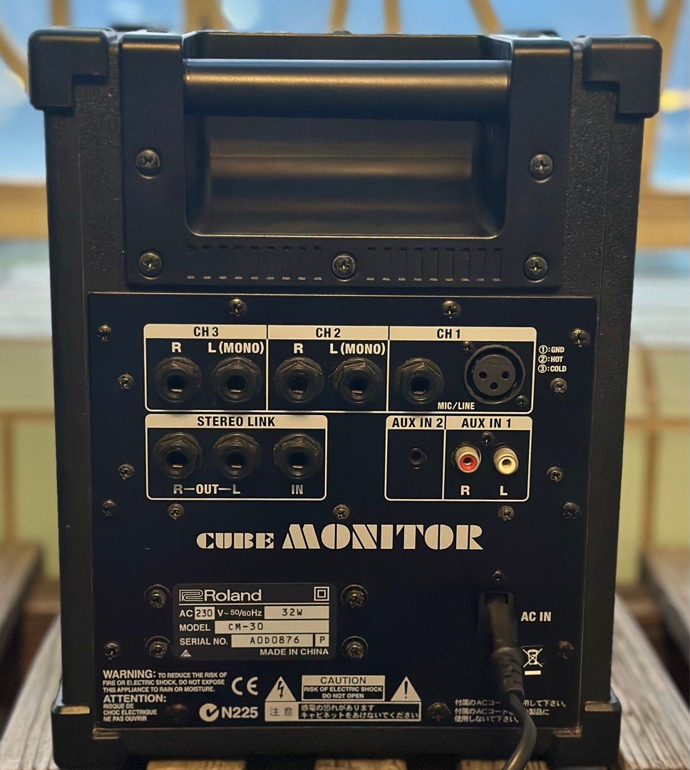 Roland CM30 Cube Monitor, 音響器材, Soundbar、揚聲器、藍牙喇叭、耳 
