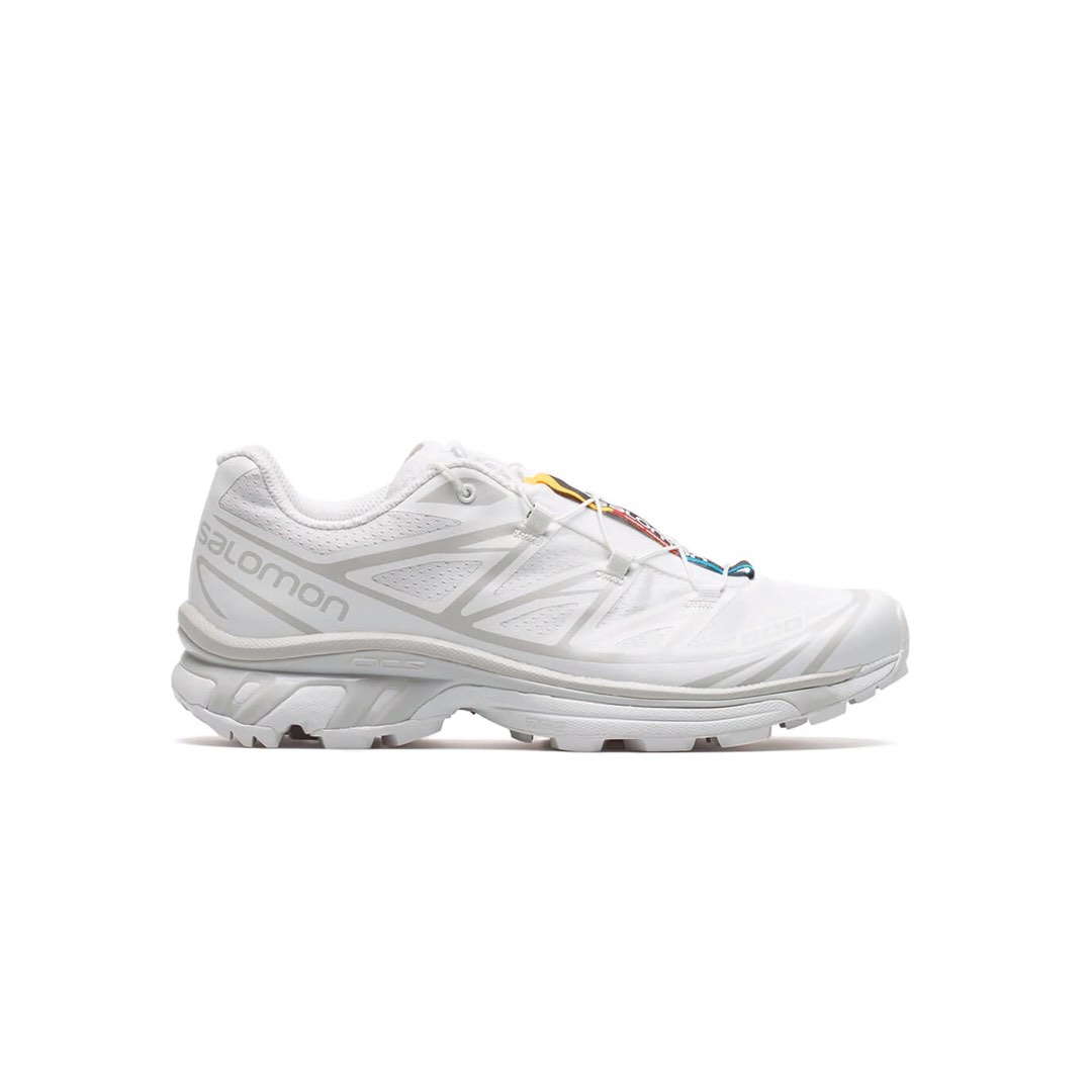 Salomon XT-6 Trainers - White / White / Lunar Rock