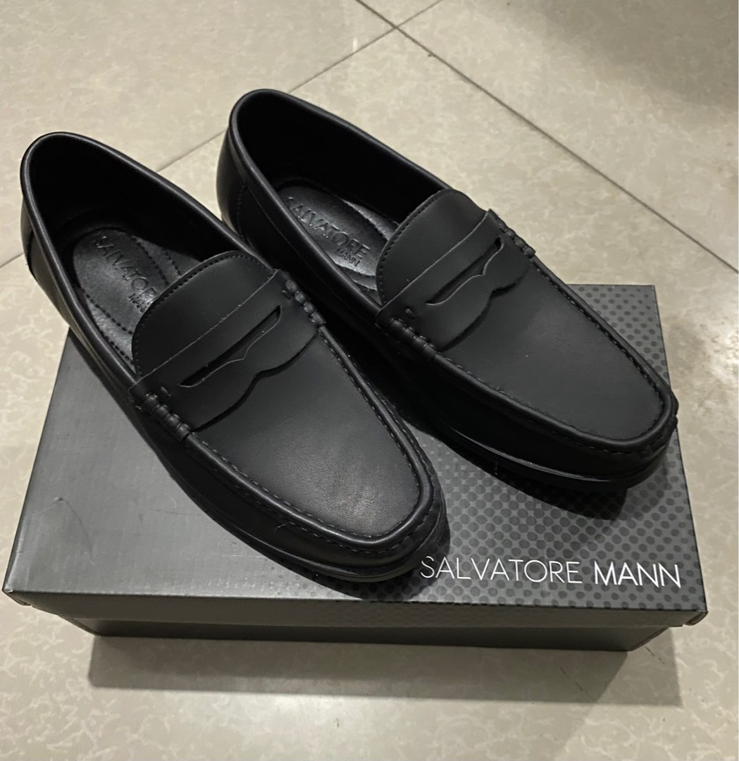 Salvatore mann black shoes on Carousell