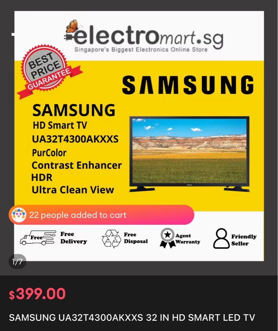 Samsung led tv 32 2025 inch wall stand
