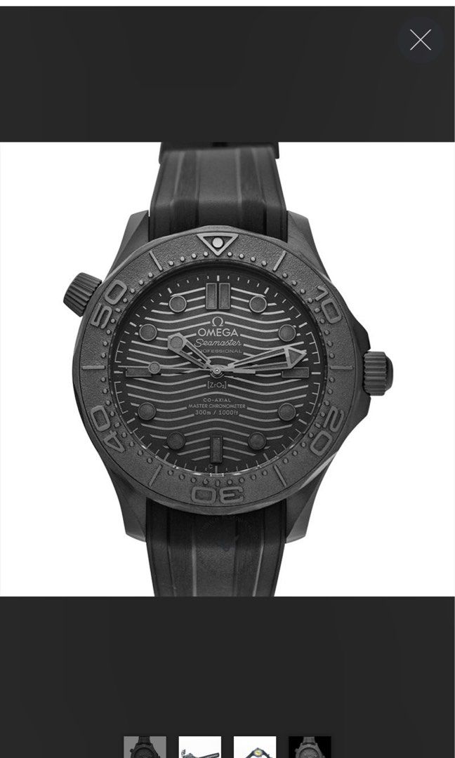 Seamaster professional automatic black dial men's watch hot sale
