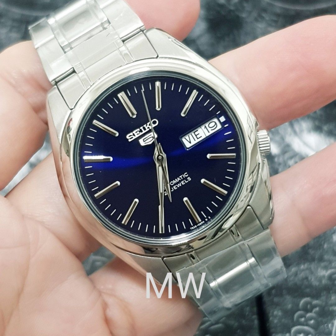 Seiko 5 automatic men's Gents stainless steel day date watch genuine brand  new, Men's Fashion, Watches & Accessories, Watches on Carousell