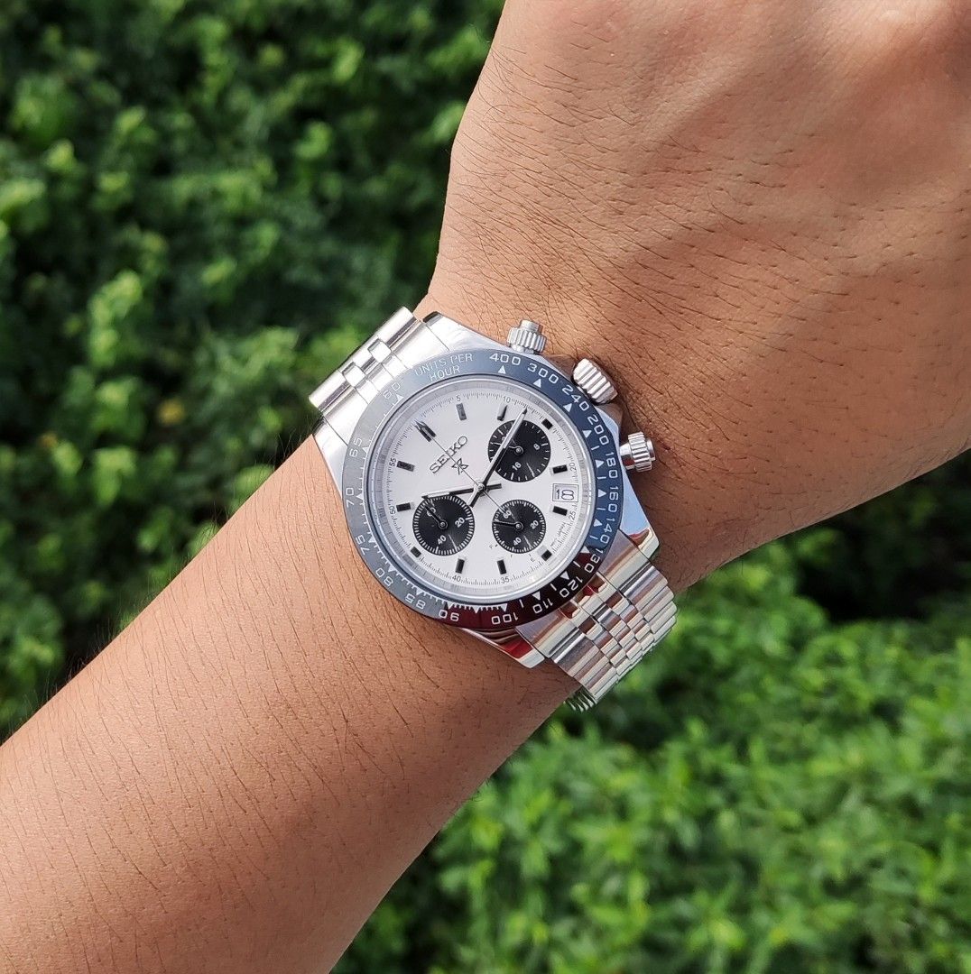 Seiko Speedtimer Panda Mod, Men's Fashion, Watches & Accessories, Watches  on Carousell