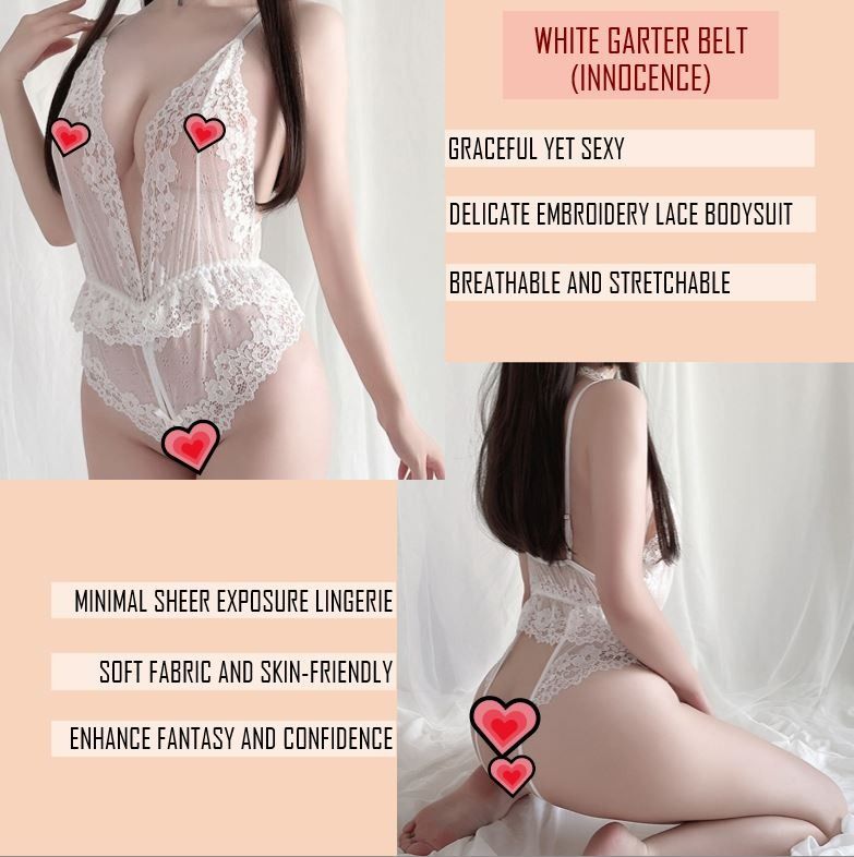 SG FREE SHIPPING Woman Sexy Lingerie Cosplay Sleepwear SM Open  See-Through Costume Set One-Piece Bodysuit Body doll FREE G-Panties,  Women's Fashion, New Undergarments & Loungewear on Carousell