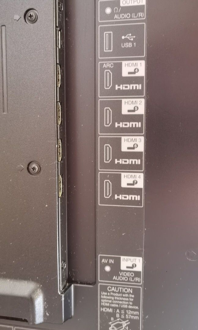 SHARP 52" LCD TV (NON SMART), TV & Home Appliances, TV & Entertainment