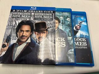 Sherlock Holmes 福爾摩斯 一二集套裝 bluray 藍光碟