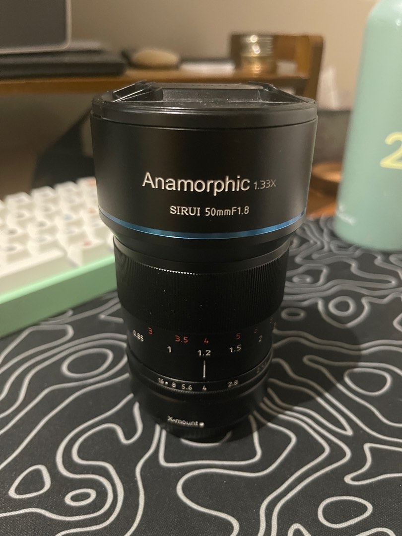 SIRUI 50mm F1.8 Anamorphic Lens Fuji X Mount Xf Mount Fujifilm, 攝影器材