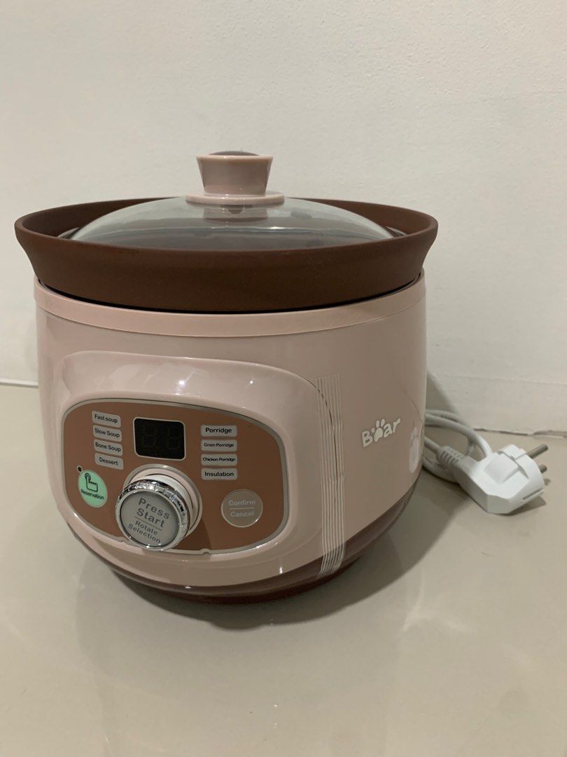 Slow cooker bear 2 liter, Kitchen & Appliances di Carousell