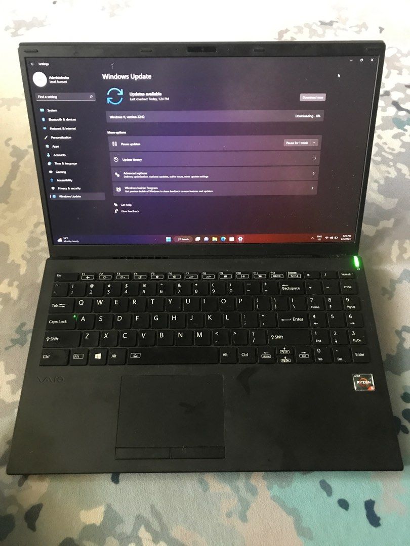 Sony VAIO Laptop Ryzen 5, Computers & Tech, Laptops & Notebooks on